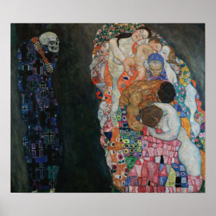 Klimt - Dood en leven Poster