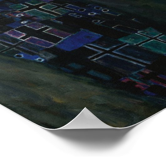 Klimt - Dood en leven Poster (Hoek)