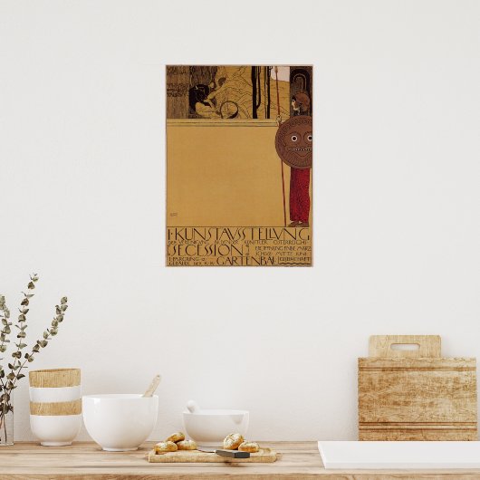 Klimt ~ eerste tentoonstelling over het Poster van (Keuken)