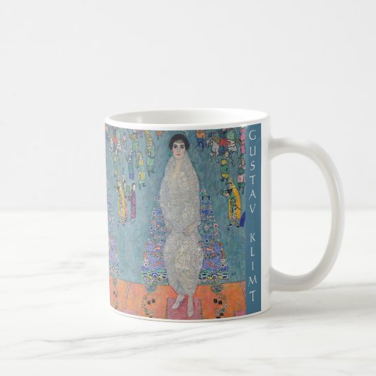 Klimt – Elisabeth Lederer Portrait – Personalized Koffiemok (Rechts)