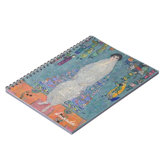 Klimt – Elisabeth Lederer Portrait – Personalized Notitieboek (Linkerzijde)