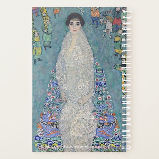 Klimt – Elisabeth Lederer Portrait – Personalized  Planner (Achterkant)