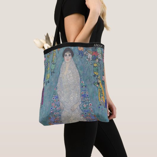 Klimt – Elisabeth Lederer Portret – Gepersonalisee Tote Bag (Dichtbij)