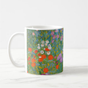 Klimt Flower Garden Painting I Nouveau Koffiemok