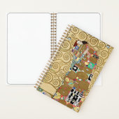 Klimt Fulfillment Art Nouveau Notebook Notitieboek (Binnen)