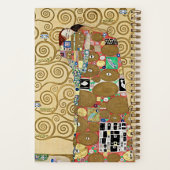 Klimt Fulfillment Art Nouveau Notebook Notitieboek (Achterkant)