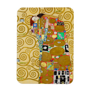 Klimt Fulfillment Mozaïek: Vintage Stoclet Fries Magneet