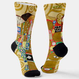 Klimt Fulfillment Mozaïek: Vintage Stoclet Fries Sokken