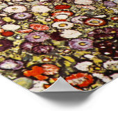 Klimt Garden met Poster voor roosters (Hoek)