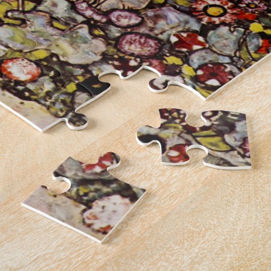Klimt Garden met roerspoeling Legpuzzel (Zijkant)