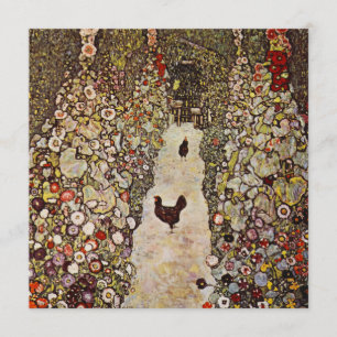 Klimt Garden met roestvrijeepen Kaart