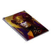 Klimt Geïnspireerd Notitieboek van koningin godin (Rechterzijde)