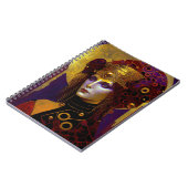 Klimt Geïnspireerd Notitieboek van koningin godin (Linkerzijde)