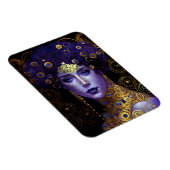 Klimt Geïnspireerd Queen Goddess Magnet Magneet (Rechterzijde)