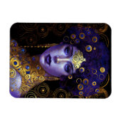 Klimt Geïnspireerd Queen Goddess Magnet Magneet (Horizontaal)