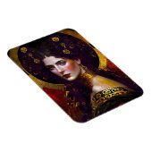 Klimt Geïnspireerd Queen Goddess Magnet Magneet (Rechterzijde)