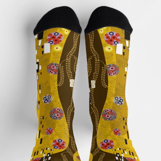 Klimt geïnspireerde artistieke gouden kunst - NIEU Sokken (Top)