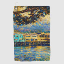 Klimt-geïnspireerde Gouden Monterey Haven Dromen