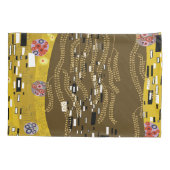 Klimt geïnspireerde gouden patroonkunst staat voor kussensloop (Achterkant-Links)