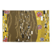 Klimt geïnspireerde gouden patroonkunst staat voor kussensloop (Achterkant-Rechts)