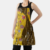 Klimt geïnspireerde gouden patroonkunst staat voor schort (Insitu)