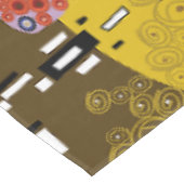 Klimt geïnspireerde gouden patroonkunst staat voor tafelkleed (Gekanteld)