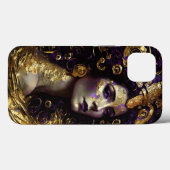 Klimt Geïnspireerde iPhone Queen Goddess Hoesje-Ma Case-Mate iPhone Case (Achterkant (horizontaal))