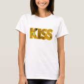 Klimt geïnspireerde Kiss T-shirts (Voorkant)