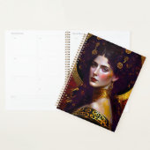 Klimt Geïnspireerde koningin Goddess Planner (Display)