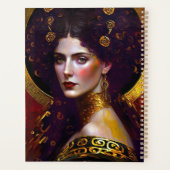 Klimt Geïnspireerde koningin Goddess Planner (Achterkant)