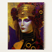 Klimt Geïnspireerde koningin Goddess Planner (Achterkant)