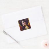 Klimt Geïnspireerde Sticker op het Klimt Queen God (Envelop)