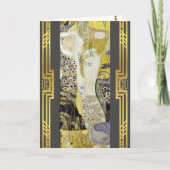 Klimt gerestaureerde waterslangen schilderij kaart (Voorkant)