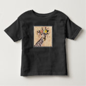 Klimt Giraffe | Bodemteelt Kinder Shirts (Voorkant)