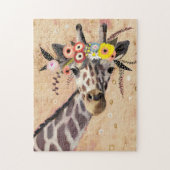 Klimt Giraffe | Bodemteelt Legpuzzel (Verticaal)