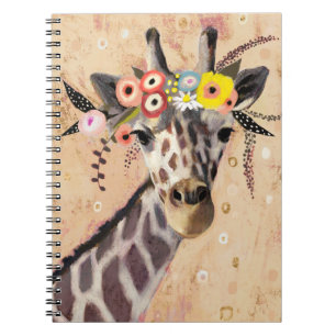 Klimt Giraffe   Bodemteelt Notitieboek