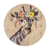 Klimt Giraffe | Bodemteelt Snijplank (Voorkant)