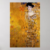 Klimt Golden Lady Adele Bloch Bauer Art Nouveau Poster (Voorkant)