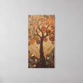 Klimt Golden Tree Abstract Art Nouveau Can Canvas Afdruk (Voorkant)