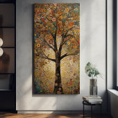 Klimt Golden Tree Abstract Art Nouveau Can Canvas Afdruk