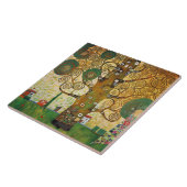Klimt Golden Tree Abstract Art Nouveau Tegeltje (Zijkant)