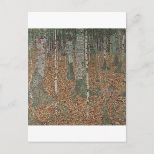 Klimt, Gustav-Birkenwald Briefkaart (Voorkant)