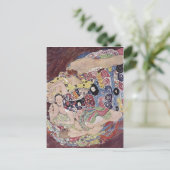Klimt, Gustav Catal? Les verges die Jungfrau Briefkaart (Staand voorkant)