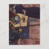 Klimt, Gustav Die Musik 1895 Technique?l auf Lein Briefkaart (Voorkant)