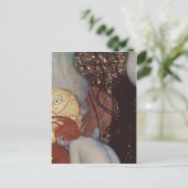 Klimt, Gustav Goldfish Espa?ol: Carpa d Briefkaart (Staand voorkant)