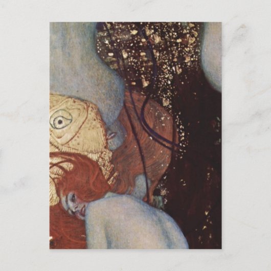 Klimt, Gustav Goldfish Espa?ol: Carpa d Briefkaart (Voorkant)