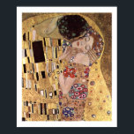 Klimt Gustav ~ het Kiss-Poster Poster<br><div class="desc">Klimt 1862-1918,  Gustav,  Baumgarten bei Wien,  Oostenrijk</div>
