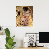 Klimt Gustav ~ Het Kiss-Poster Poster (Thuiskantoor)