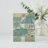 Klimt, Gustav Kirche in Unterach am Attersee 1916  Briefkaart (Staand voorkant)
