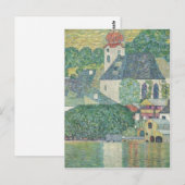 Klimt, Gustav Kirche in Unterach am Attersee 1916  Briefkaart (Voorkant / Achterkant)